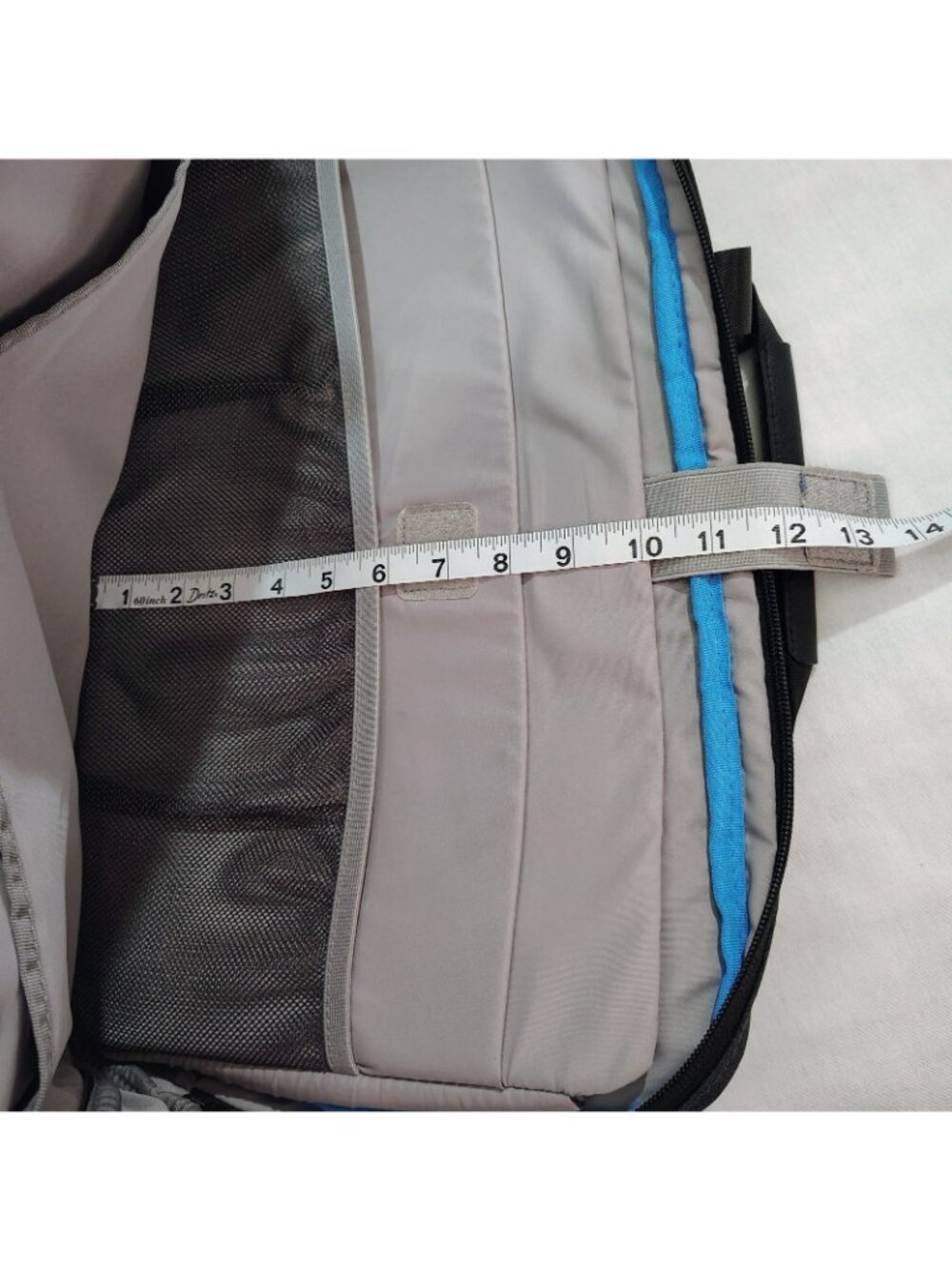 BagSmart Laptop Messenger Bag Briefcase Gray Black Digi Smart RFID Travel Office - Picture 16 of 16